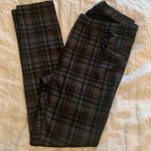 Anthropologie Sanctuary Plaid Tights